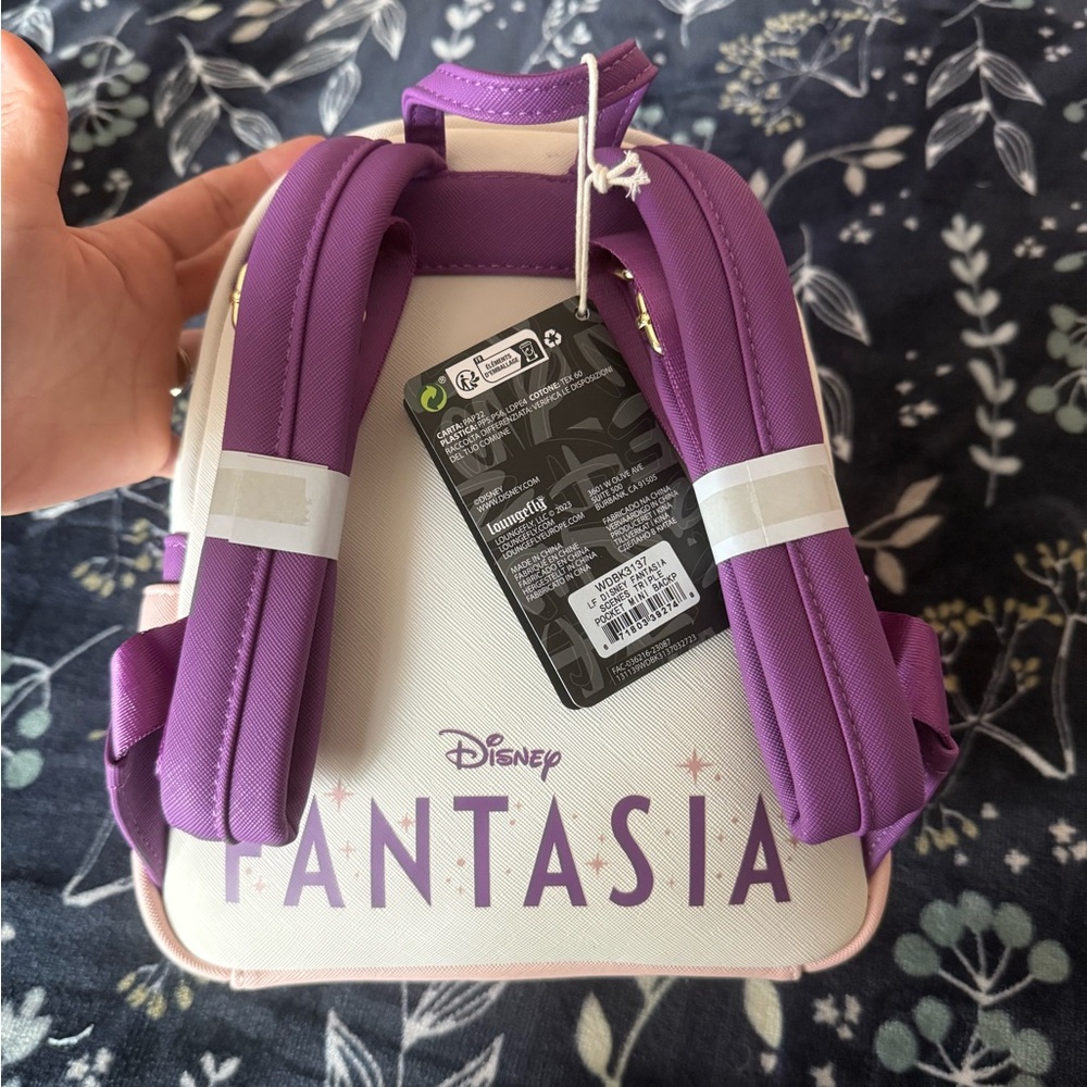 NWT. Loungefly Fantasia Bag - Picture 12 of 12